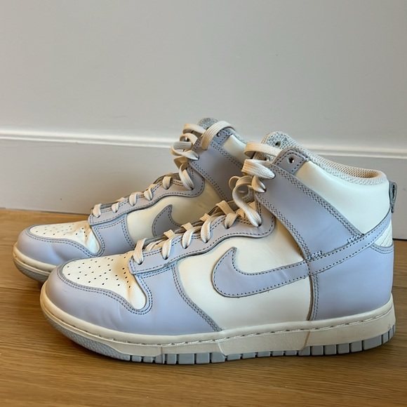 Nike high top dunks in blue/cream - Picture 2 of 4
